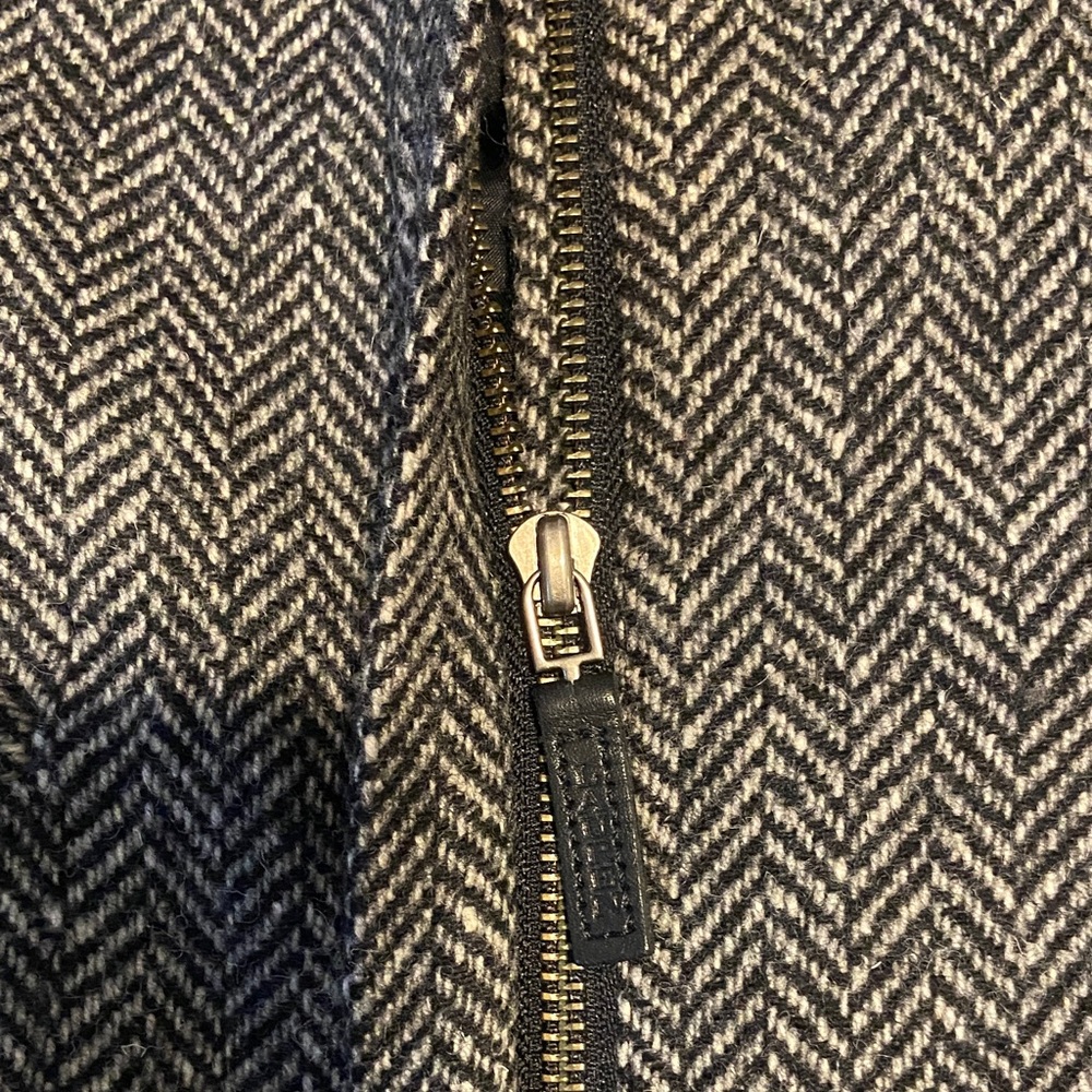 Ralph Lauren Black and White Herringbone Blazer - Picture 4 of 7